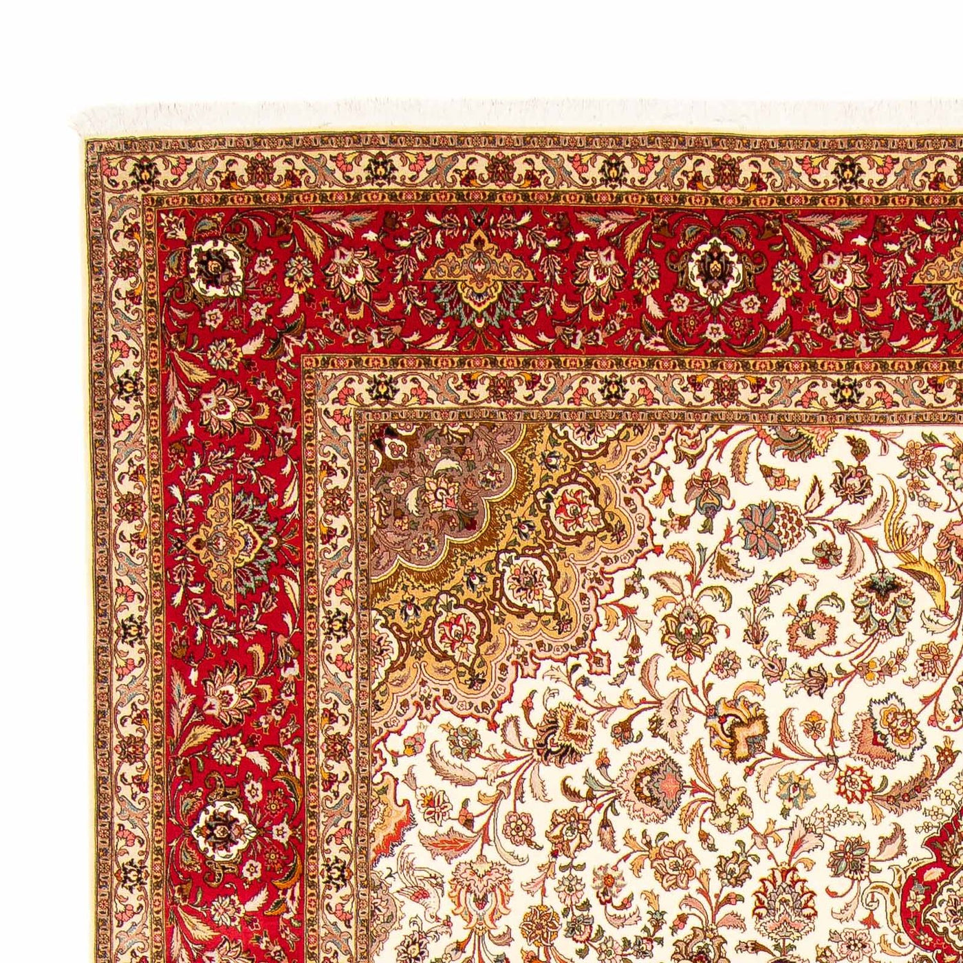Täbriz - 50 Raj Teppich 411x303cm - Perserteppich