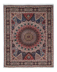 Tappeto Persero - Tabriz - Reale - 190 x 156 cm - marrone chiaro