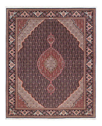 Tapis persan - Tabriz - 194 x 154 cm - marron clair