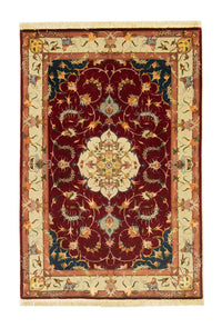 Tapis persan - Tabriz - Royal - 149 x 100 cm - rouge