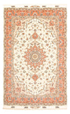 Tapis de Tabriz - 50 rangs Tapis 197x300cm - Tapis persan - beige - Rectangle / Beige / 197 x 300 cm Rectangle