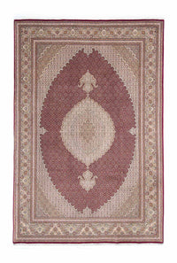 Tappeto Persero - Tabriz - 305 x 202 cm - rosso scuro