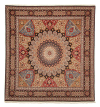 Tapis persan - Tabriz - Royal carré  - 264 x 252 cm - marron clair