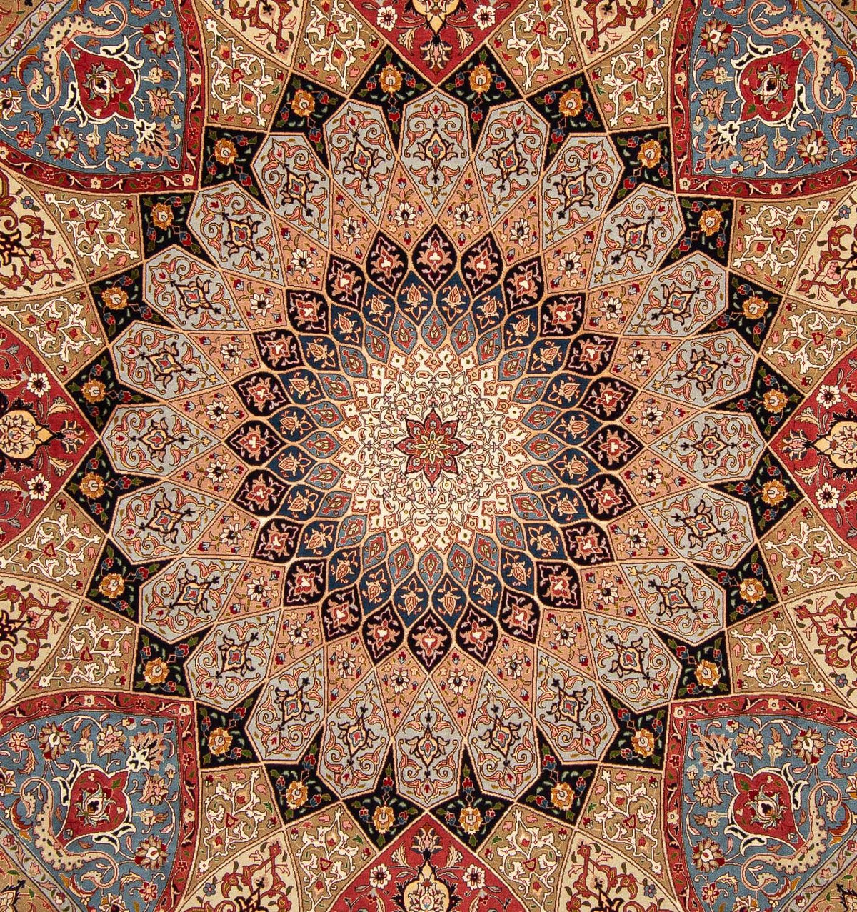 Perserteppich - Täbriz - Royal 264 x 252 cm Teppich Quadratisch