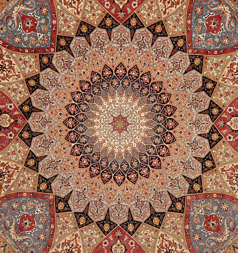 Perserteppich - Täbriz - Royal 264 x 252 cm Teppich Quadratisch