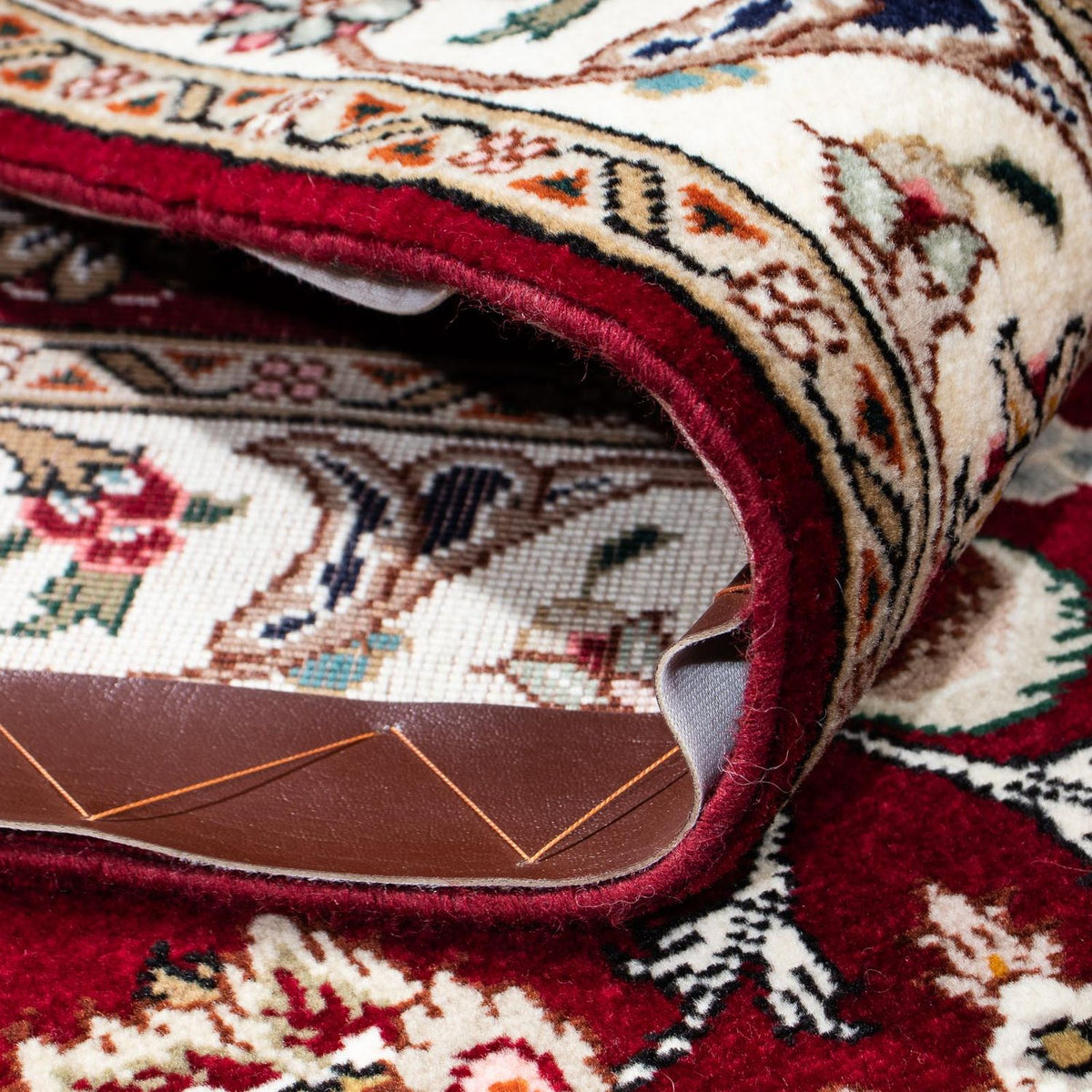 Perserteppich - Täbriz - Royal 205 x 88 cm Teppich Läufer