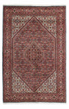 Bidjar - Zanjan Tapis 140x218cm - Tapis persan - rouge - Rectangle / Rouge / 140 x 218 cm Rectangle