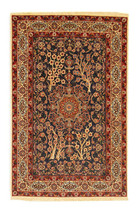 Tappeto Persero - Isfahan - Premio - 155 x 103 cm - nero