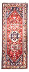 Tapis de Chiraz Tapis 74x169cm - Tapis persan - Tapis de couloir / Rouge / 74 x 169 cm Tapis de couloir