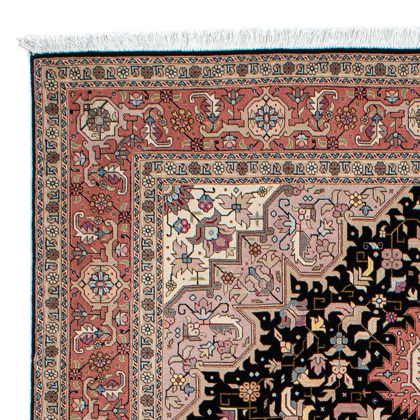 Tabriz - 50 Raj Tappeto 196x152cm - Tappeto persiano