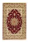Tapis de Tabriz - 50 rangs Tapis 99x150cm - Tapis persan - Rectangle / Rouge / 99 x 150 cm Rectangle