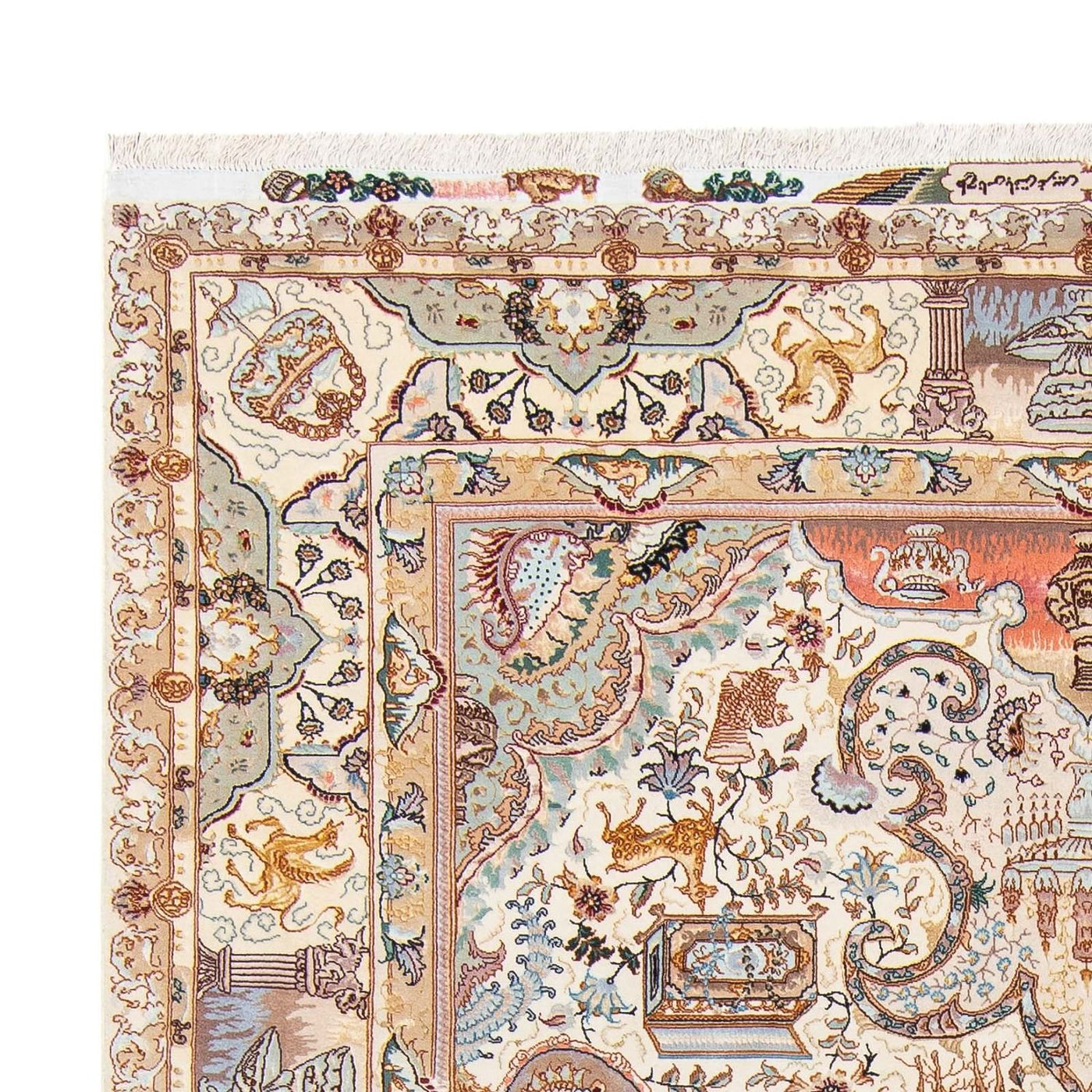Täbriz - 60 Raj Teppich 306x209cm - Perserteppich