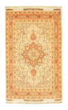 Tapis de Tabriz - 50 rangs Tapis 103x160cm - Tapis persan - beige - Rectangle / Beige / 103 x 160 cm Rectangle