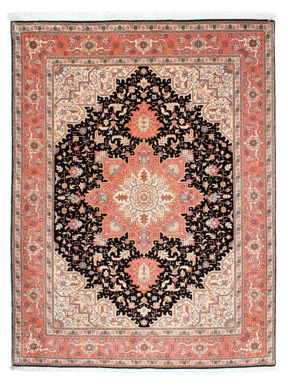 Perserteppich - Täbriz - Royal 207 x 152 cm Teppichbrücke