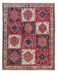 Tapis persan - Nomadic - 191 x 153 cm - multicolore