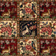 Perserteppich - Nomadic 148 x 103 cm - dunkelrot