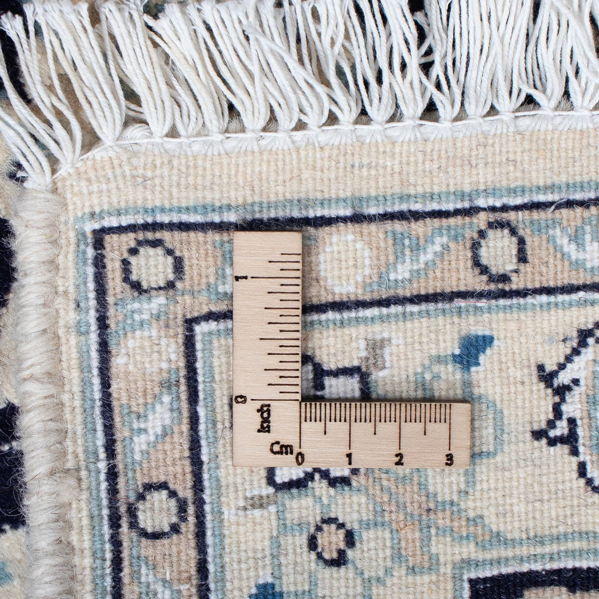 Perserteppich - Nain 85 x 55 cm - dunkelblau