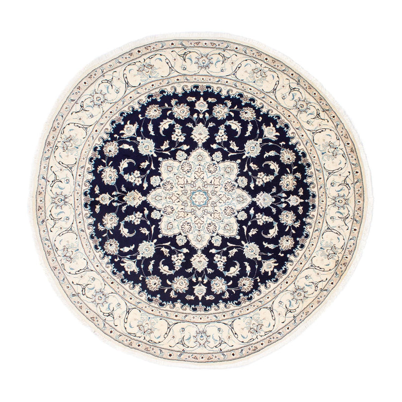 Perserteppich - Nain 243 x 243 cm Teppich Rund
