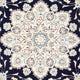 Perserteppich - Nain 243 x 243 cm Teppich Rund