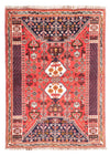 Shiraz Teppich 118x158cm - Perserteppich - Rechteckig / Hellrot / 118 x 158 cm Rechteckig