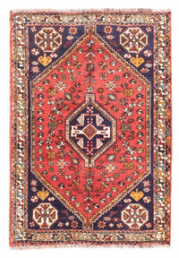 Tapis persan - Nomadic - 162 x 112 cm - rouge foncé