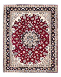 Tappeto Persero - Tabriz - Reale - 195 x 153 cm - rosso scuro