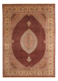 Tapis persan - Tabriz - 400 x 298 cm - rouge foncé