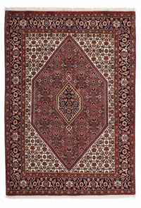 Tapis persan - Bidjar - 202 x 140 cm - rouge