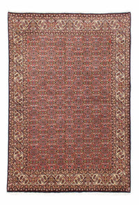 Tapis persan - Bidjar - 251 x 172 cm - rouge clair