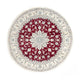 Nain Tappeto 250x250cm - Tappeto persiano - rosso scuro