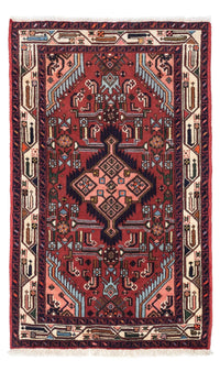 Tapis persan - Nomadic - 125 x 80 cm - rouge foncé