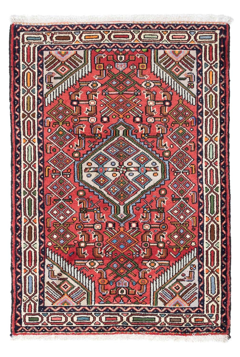 Perserteppich - Nomadic 125 x 80 cm - rot