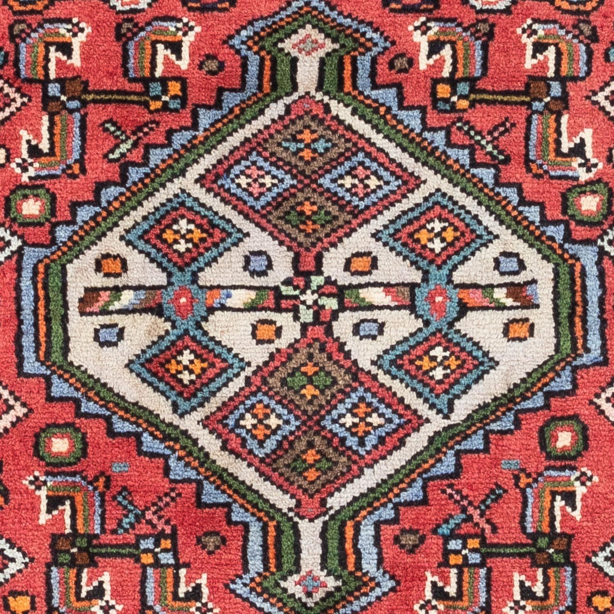 Perserteppich - Nomadic 125 x 80 cm - rot