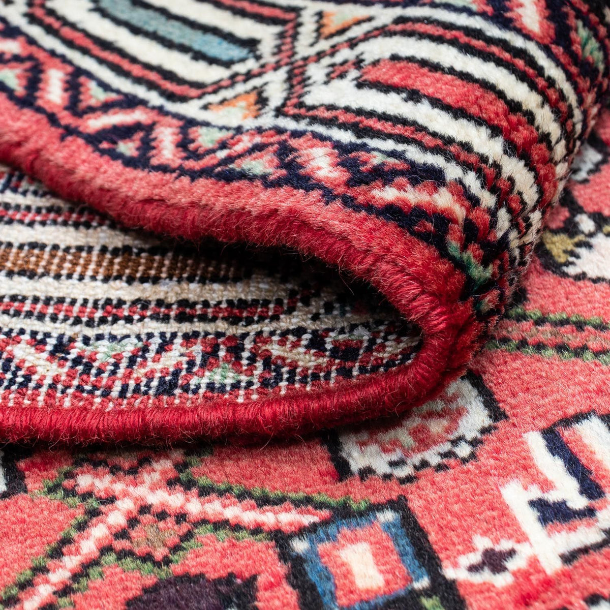 Perserteppich - Nomadic 125 x 80 cm - rot