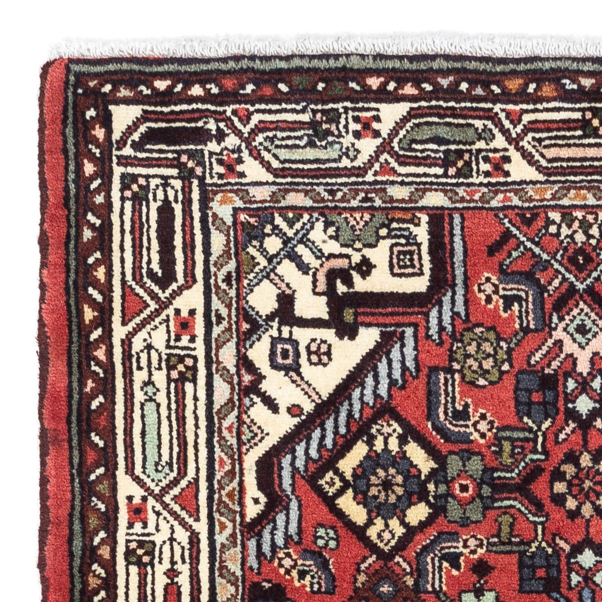 Perserteppich - Nomadic 125 x 80 cm - rot
