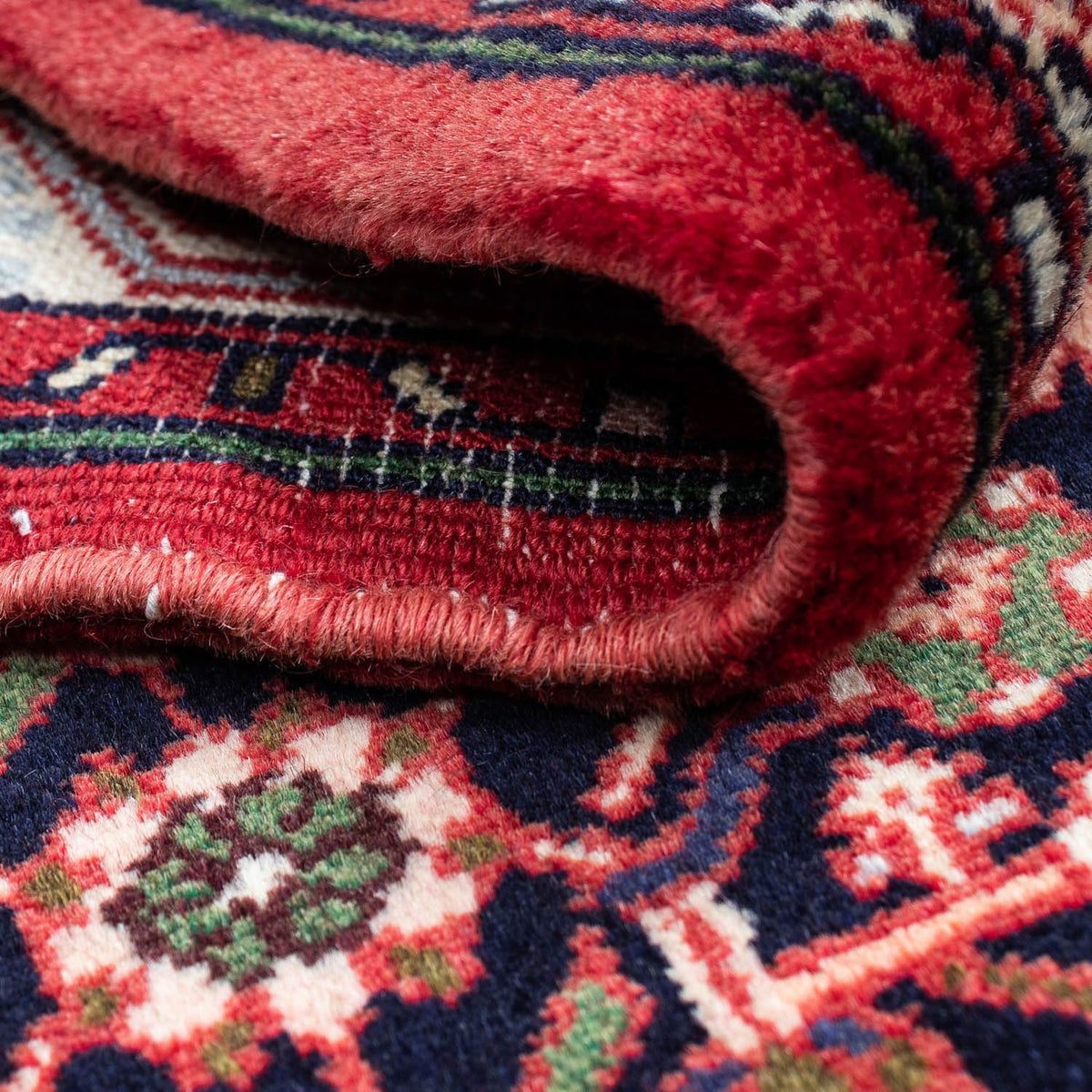 Perserteppich - Nomadic 125 x 80 cm - dunkelblau