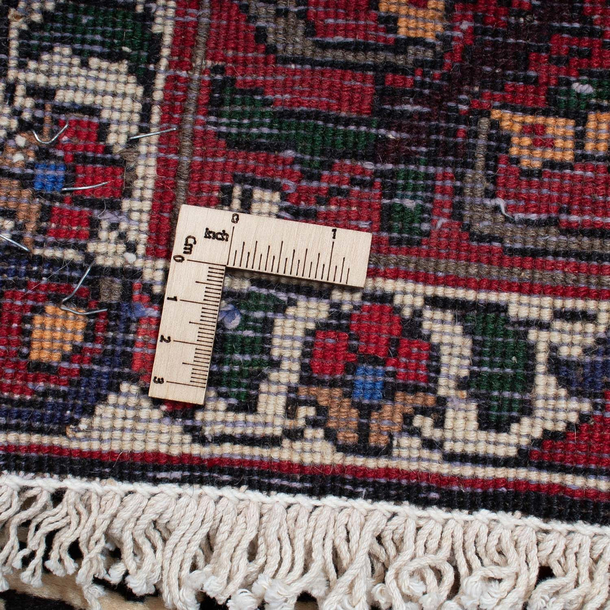 Perserteppich - Nomadic 310 x 210 cm - dunkelrot