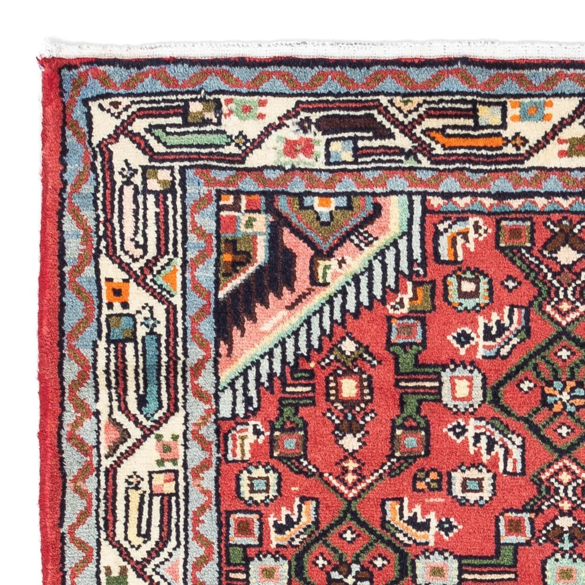 Perserteppich - Nomadic 125 x 80 cm - rot