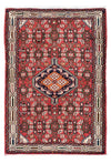 Tapis de Hosseinabad Tapis 80x125cm - Tapis persan - rouge clair - Rectangle / Rouge clair / 80 x 125 cm Rectangle