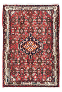 Tapis persan - Nomadic - 125 x 80 cm - rouge clair