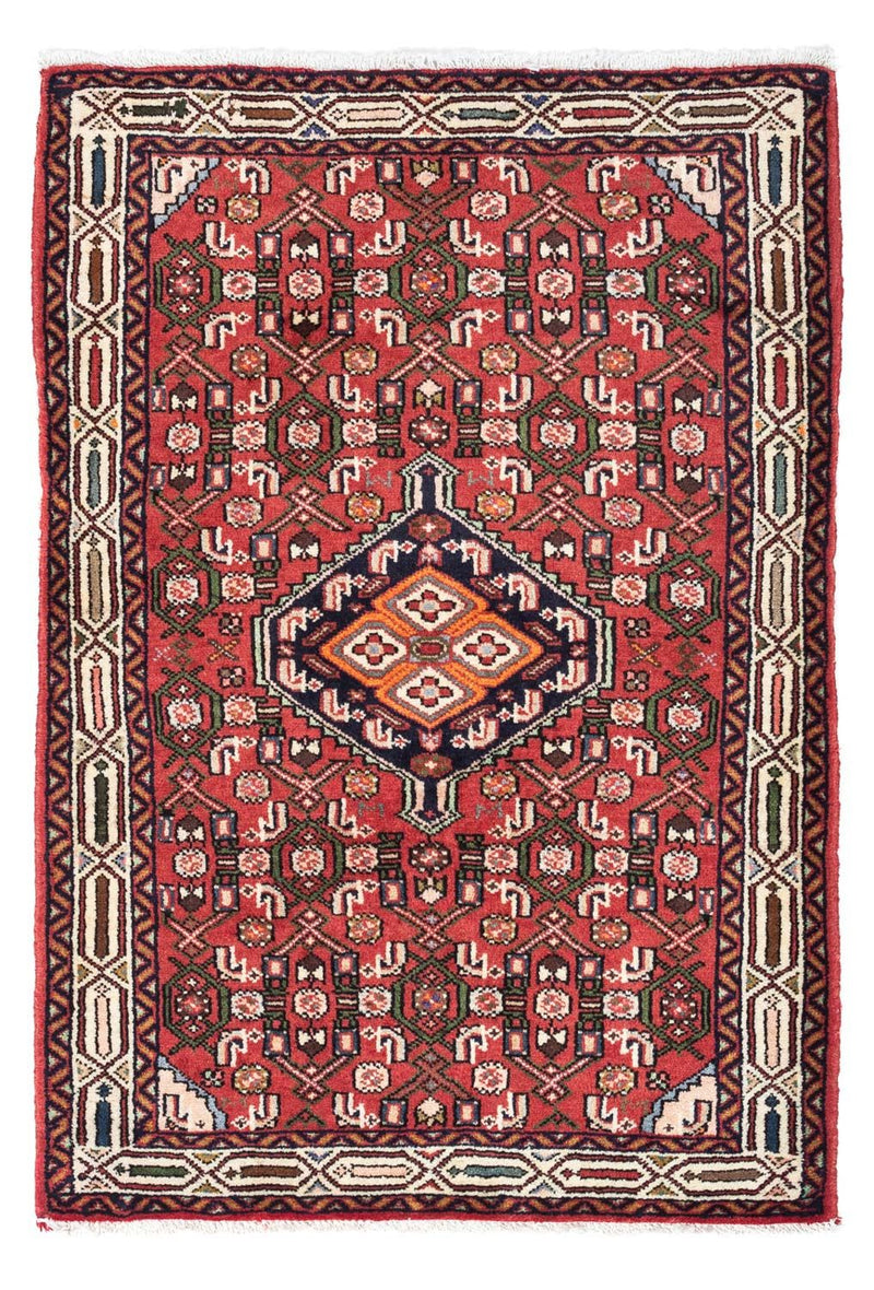 Perserteppich - Nomadic 125 x 80 cm - hellrot