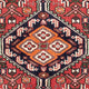 Perserteppich - Nomadic 125 x 80 cm - hellrot