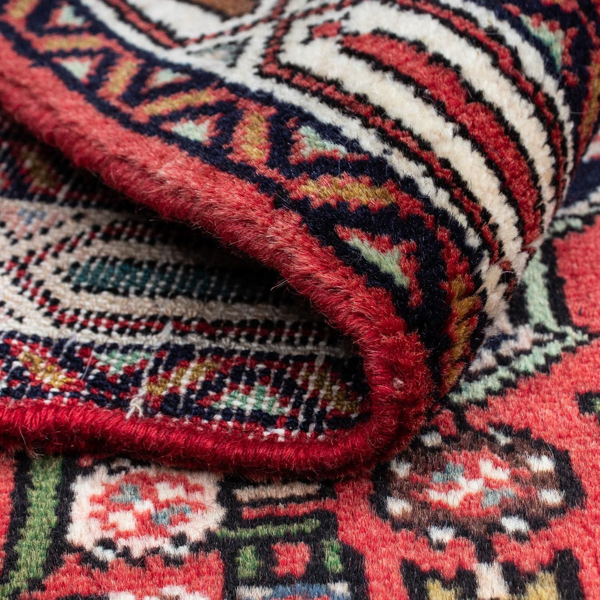 Perserteppich - Nomadic 125 x 80 cm - hellrot