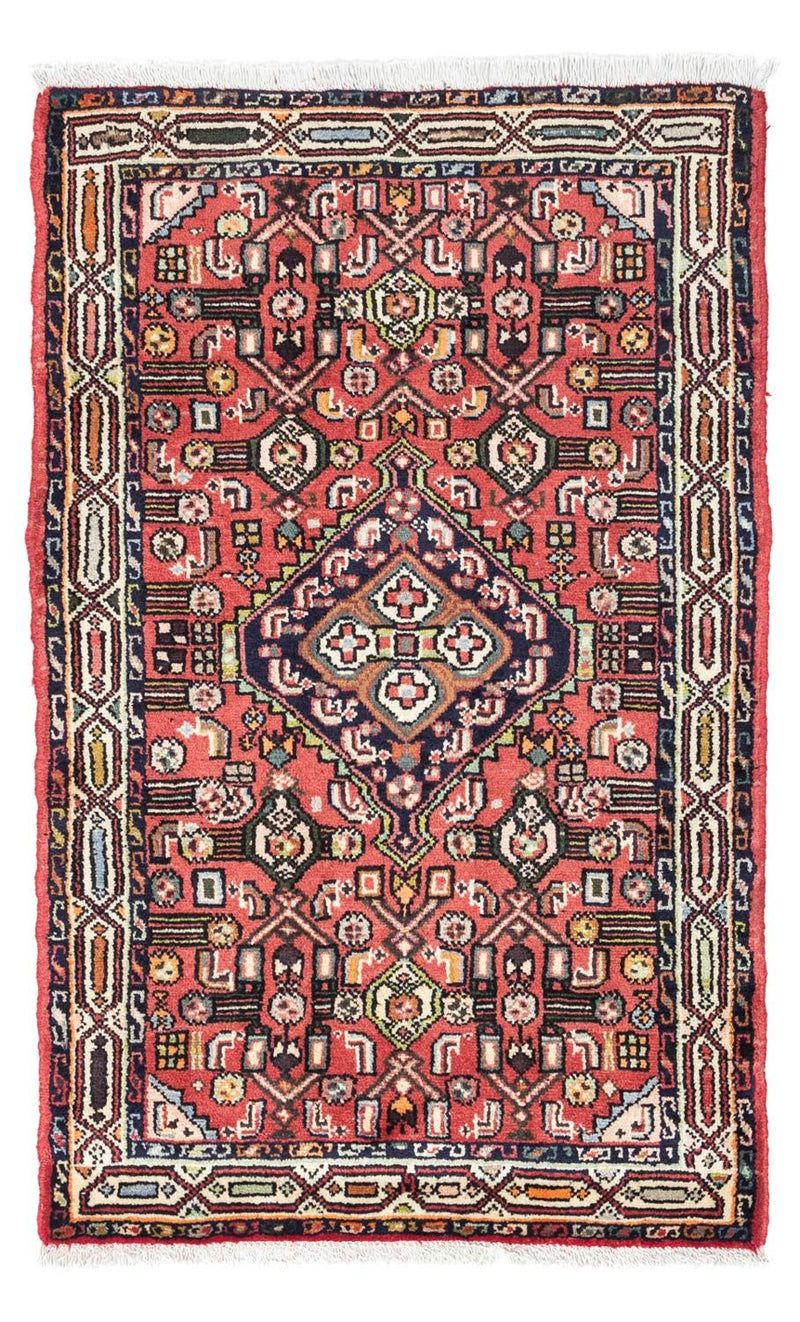 Perserteppich - Nomadic 125 x 80 cm - hellrot