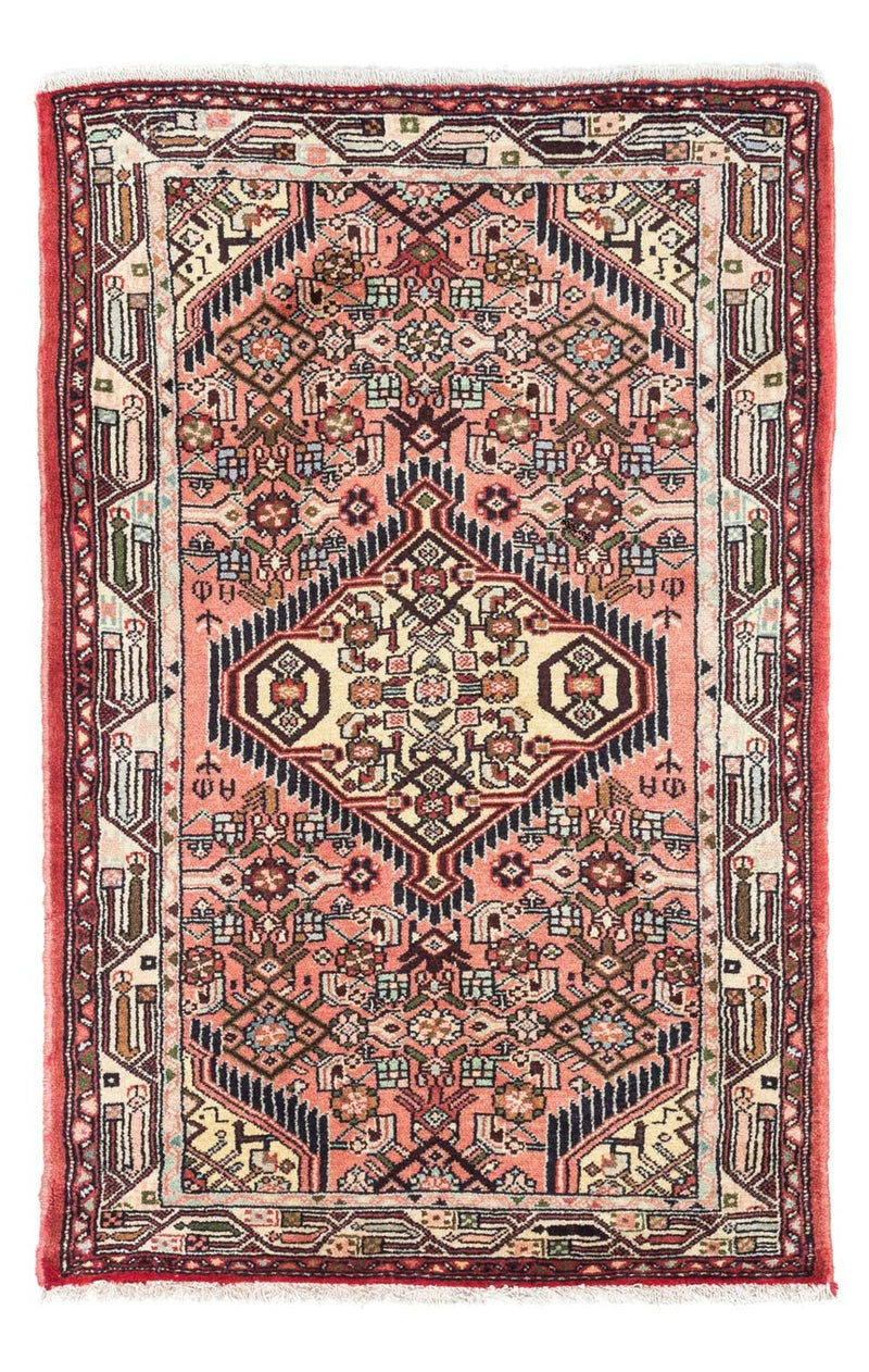 Perserteppich - Nomadic 125 x 80 cm - hellrot