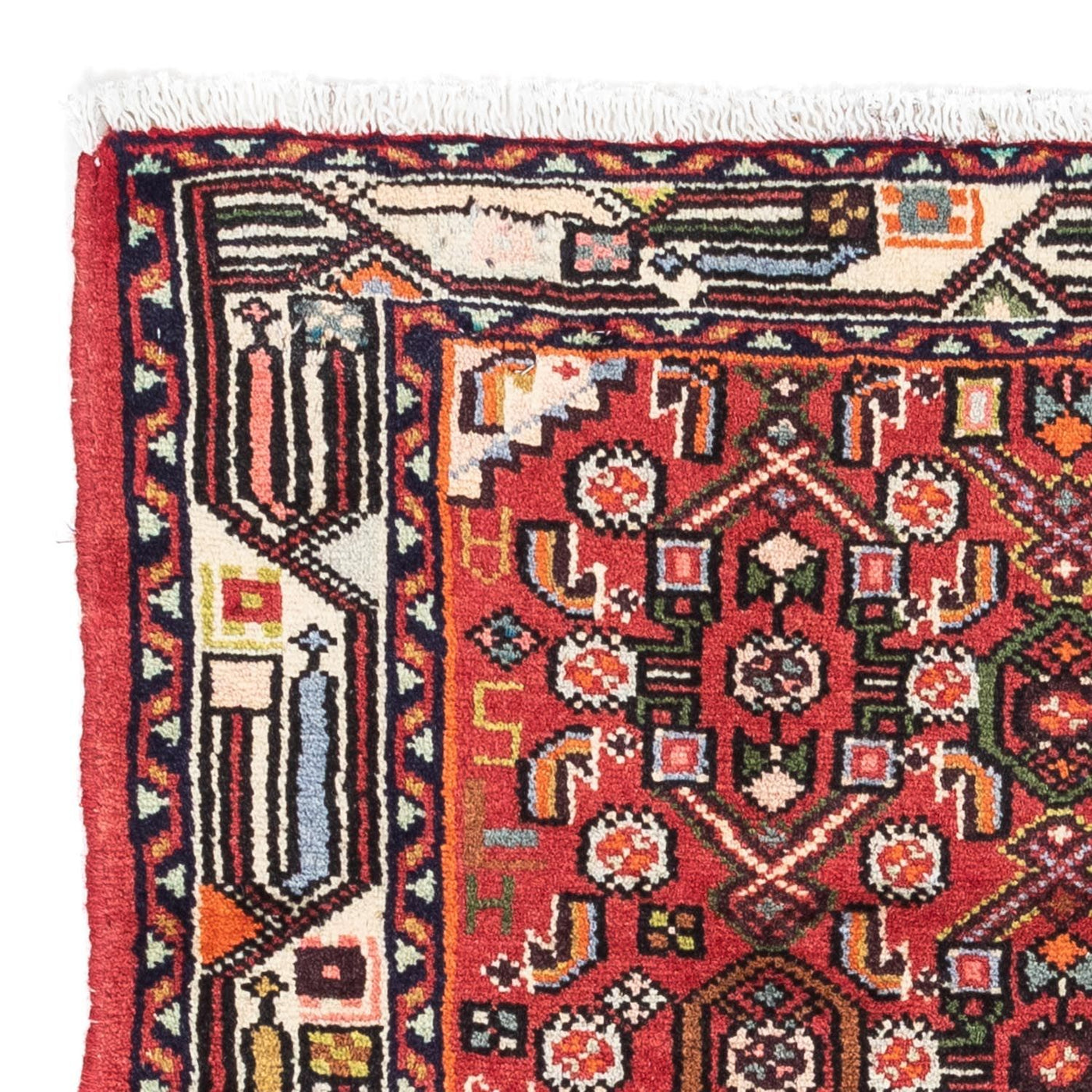 Perserteppich - Nomadic 125 x 80 cm - rot