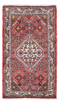 Tapis persan - Nomadic - 125 x 80 cm - rouge clair