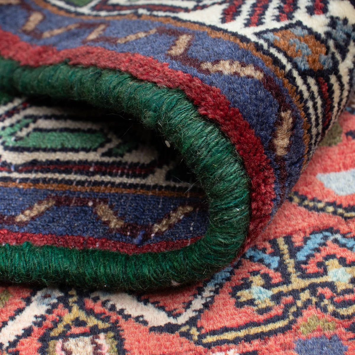 Perserteppich - Nomadic 125 x 80 cm - rot