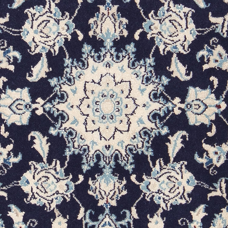 Perserteppich - Nain - Royal 90 x 60 cm - dunkelblau