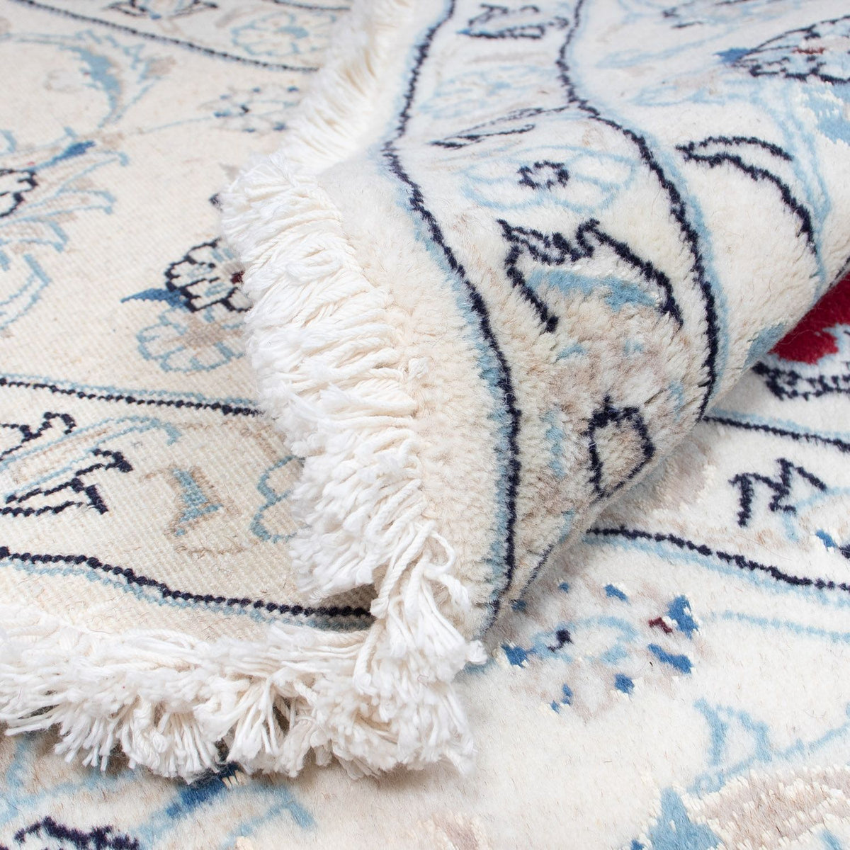 Perserteppich - Nain - Royal 90 x 60 cm - rot